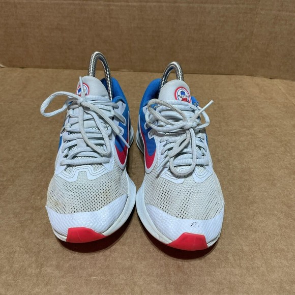 Nike 4.5Y/Womens 6 Bomb Pop CD8137-400 Tennis Shoe Downshifter Heat Check White - Picture 3 of 9